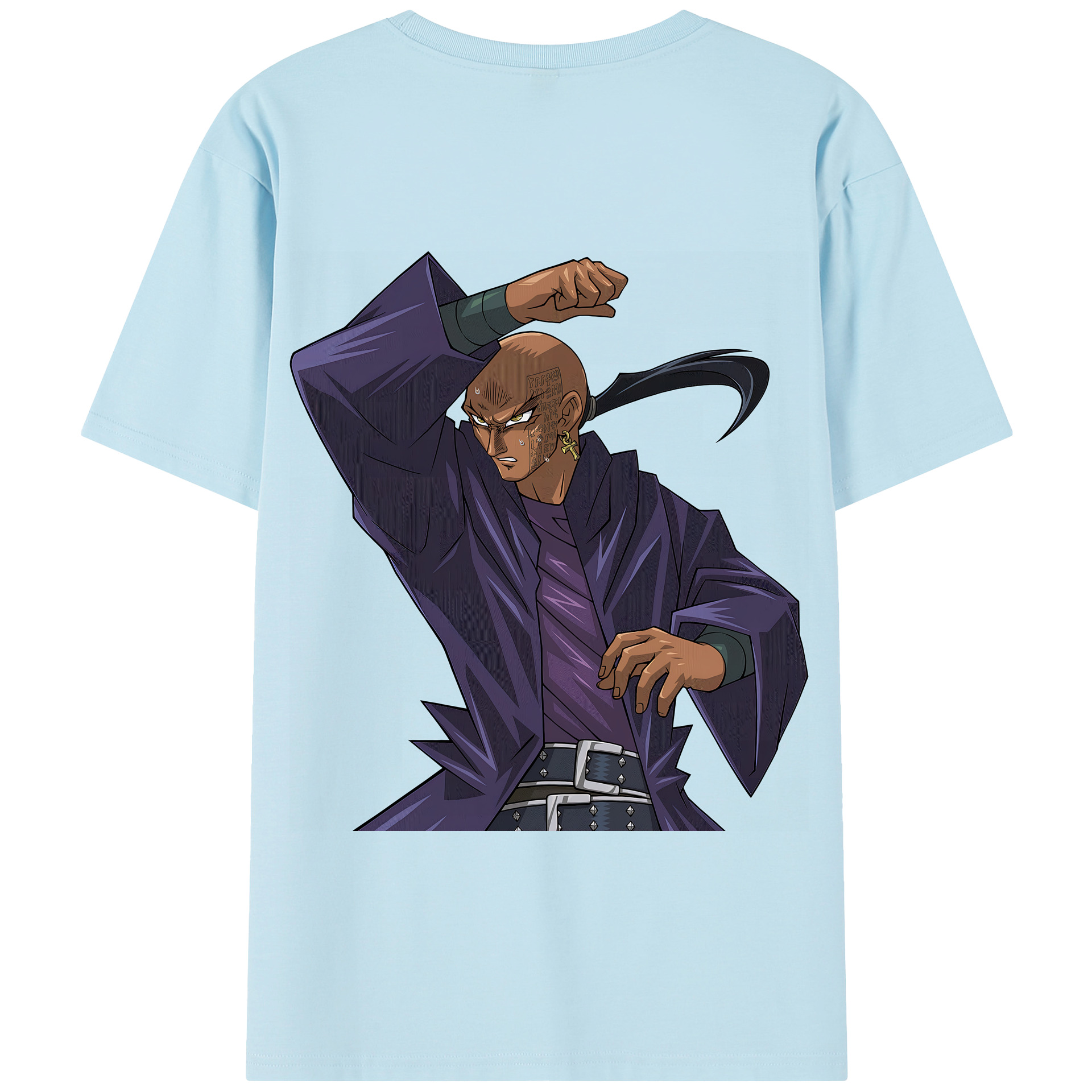 （画像用） 遊☆戯☆王 Yu-Gi-Oh! 綿100％半袖Tシャツ（背面プリント）